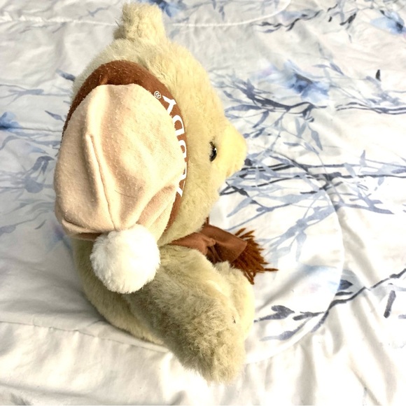 Vintage 1980s ZEDDY Teddy Bear Zellers Department Store Mascot 12" Plush Bear - Picture 2 of 5